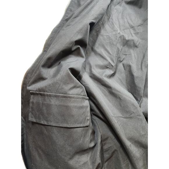 Buffalo Check Sherpa Fleece Jacket Large Black White Plaid Zip Hooded Coat Cozy - Picture 6 of 14